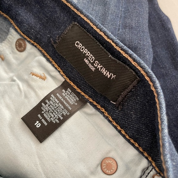 Express Cropped Skinny size 10 - Picture 2 of 6